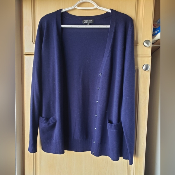 Lord & Taylor Sweaters - Lord & Taylor Merino Wool Cardigan